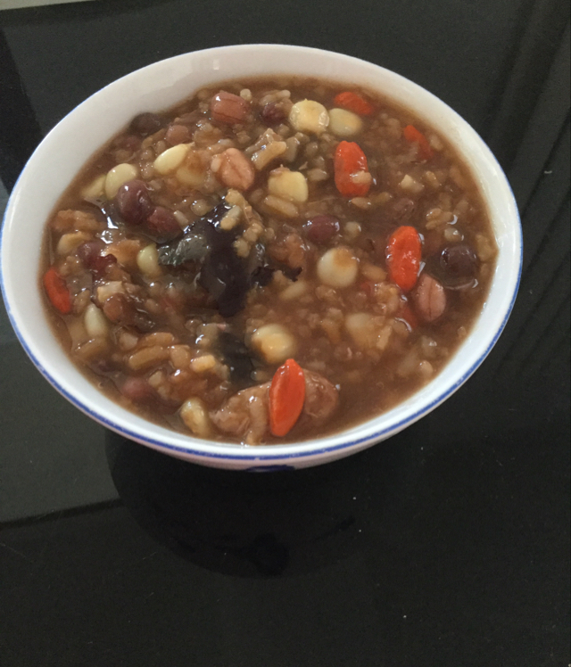 媛媛oooo做的八宝粥