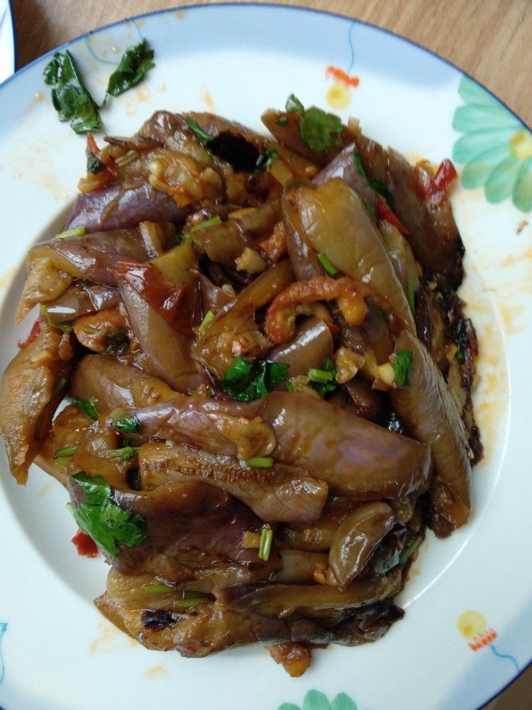 老丁的私房菜-油焖茄子