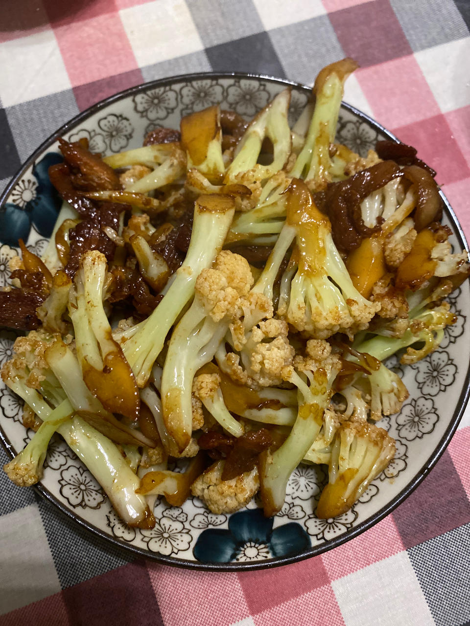 和饭店一个味道的干锅花菜