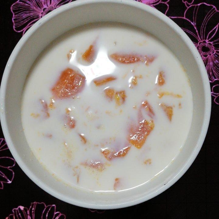 木瓜炖牛奶
