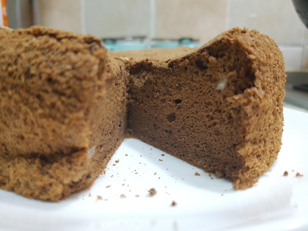 6寸可可戚风（内附8寸5蛋配方）