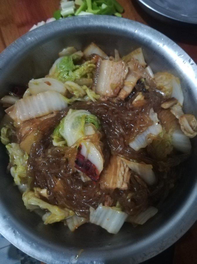 白菜炖粉条