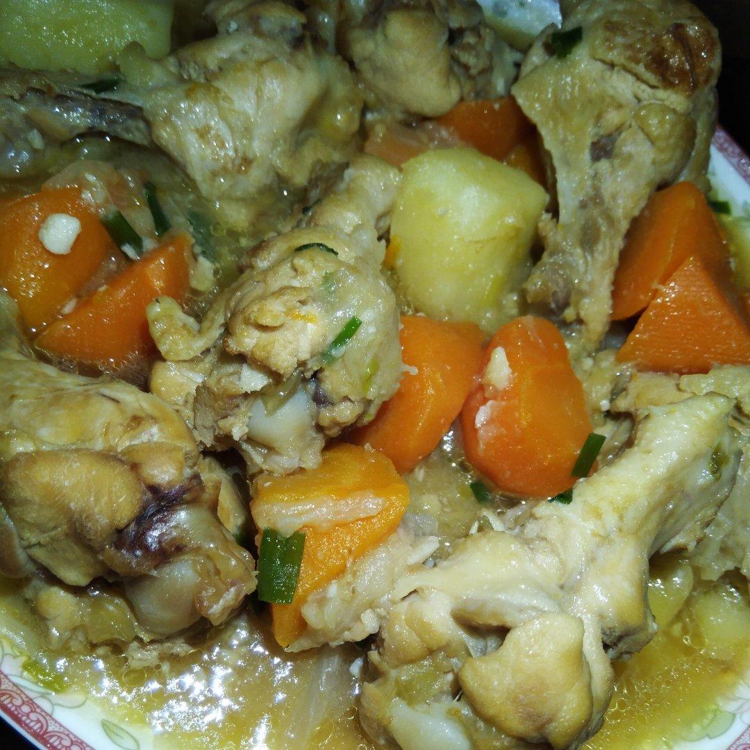 宝贝爱吃的“酱香鸡翅”🐤炖土豆🥔胡萝卜🥕