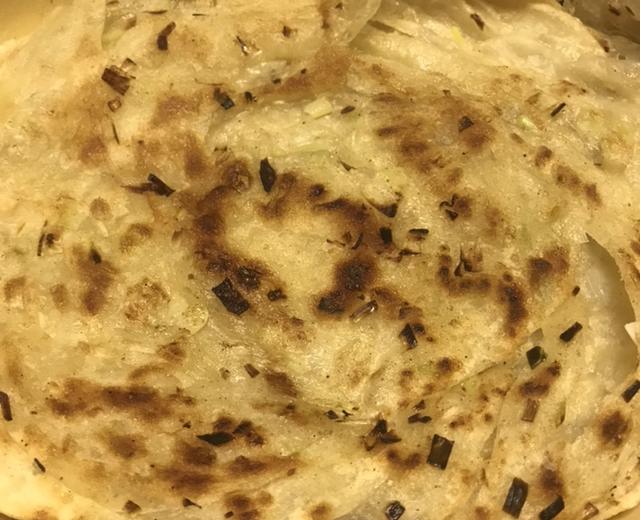 千层葱花烙饼的做法