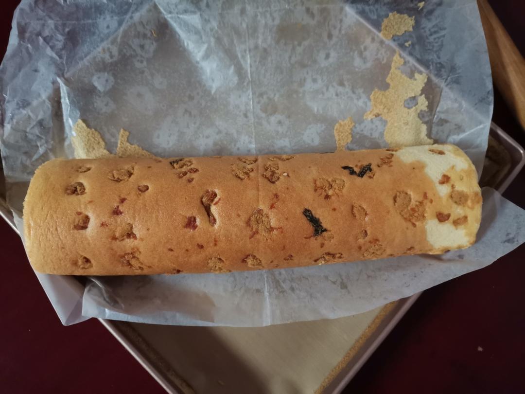 怎么卷都不裂的肉松蛋糕卷
