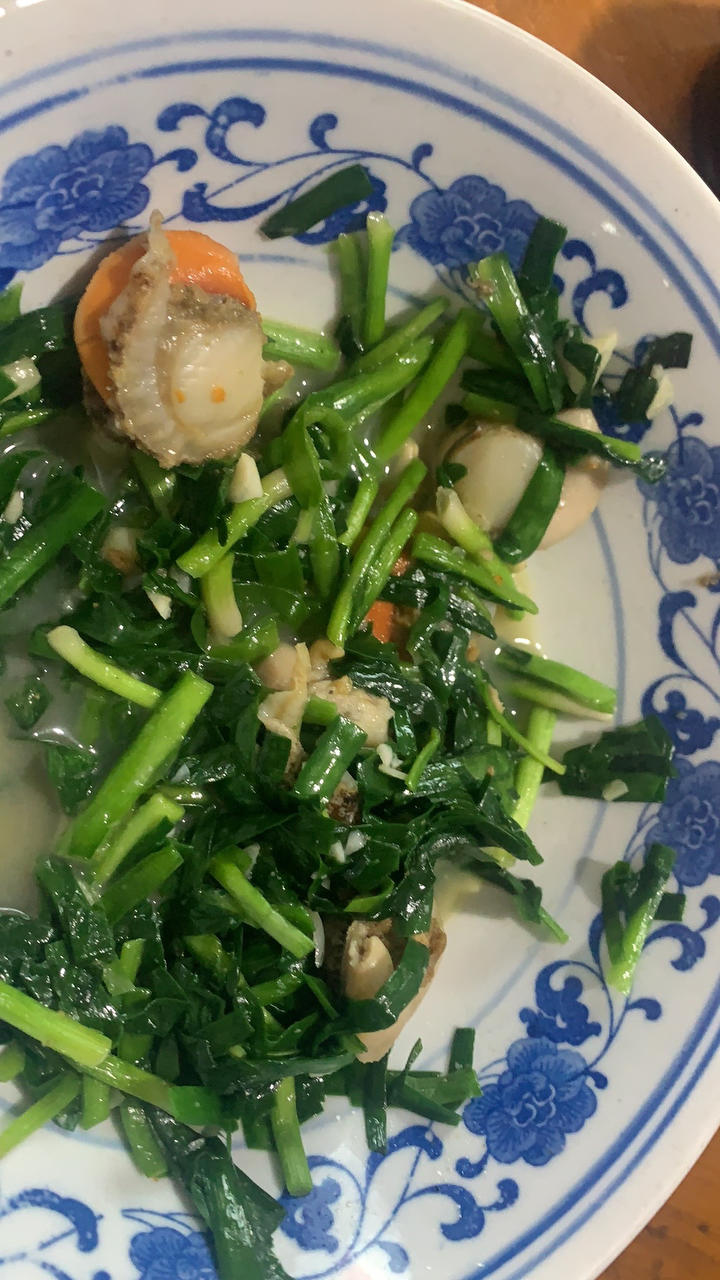 扇贝肉炒韭菜快手家常菜