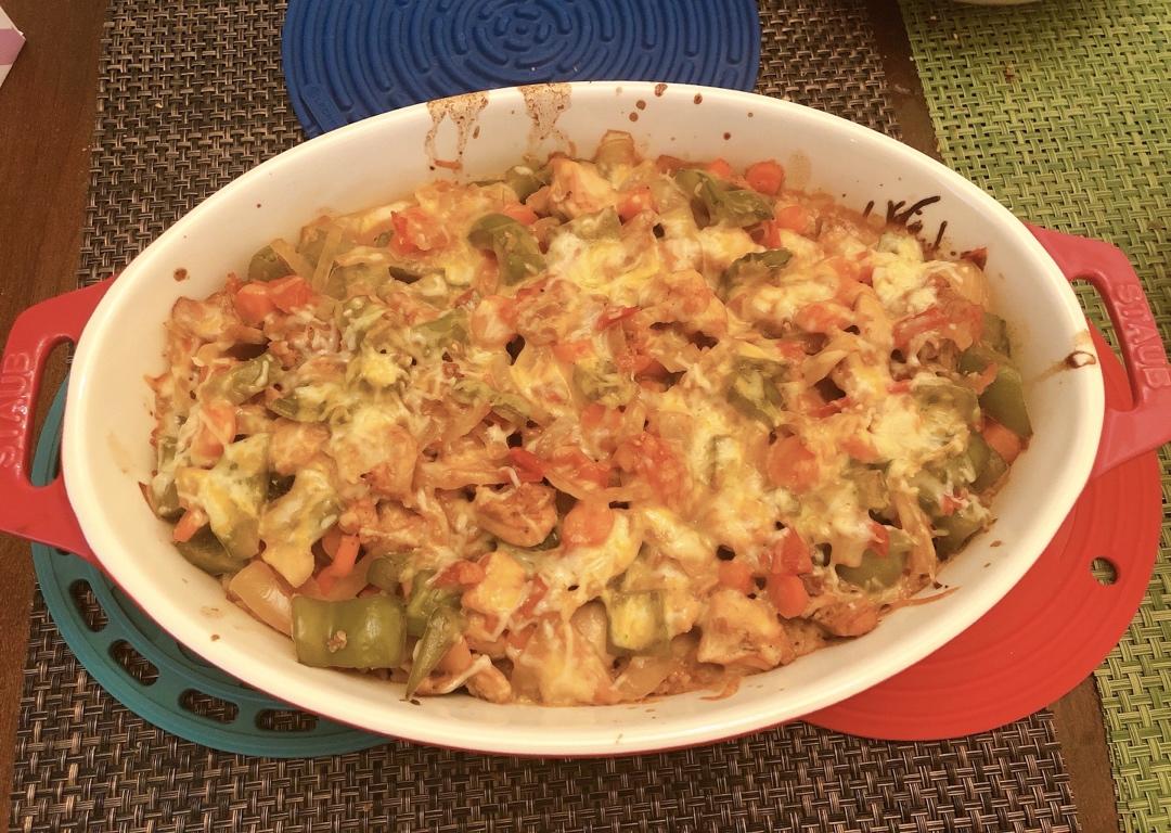 番茄鸡肉浓情焗饭【两人份】