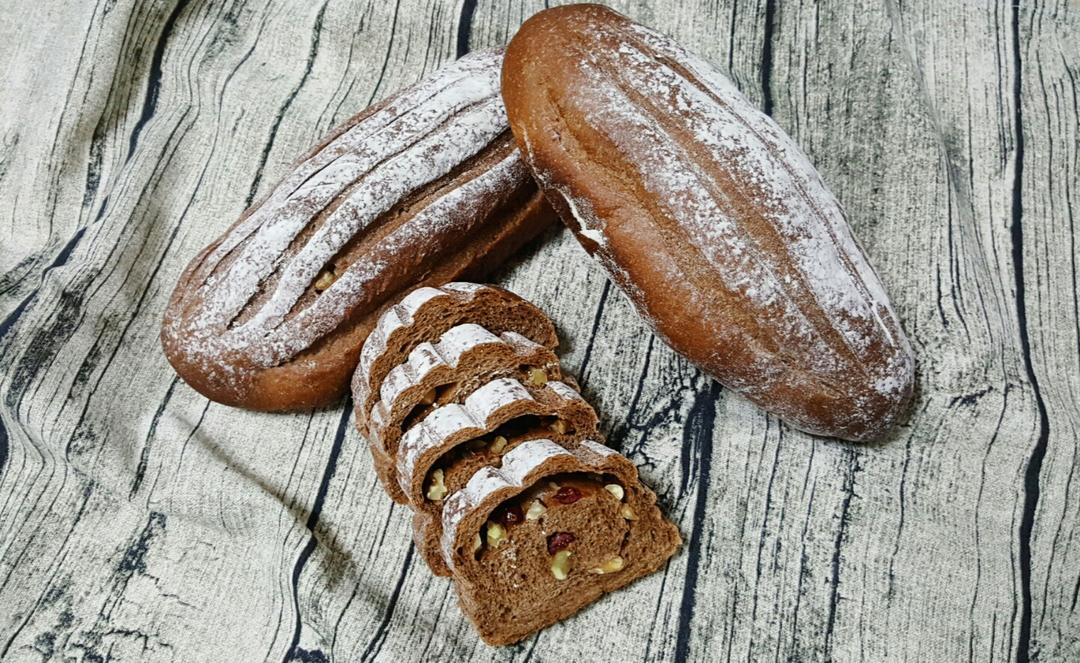 可可牛奶哈斯面包