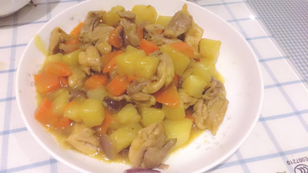 咖喱鸡肉（零失败超详细版）