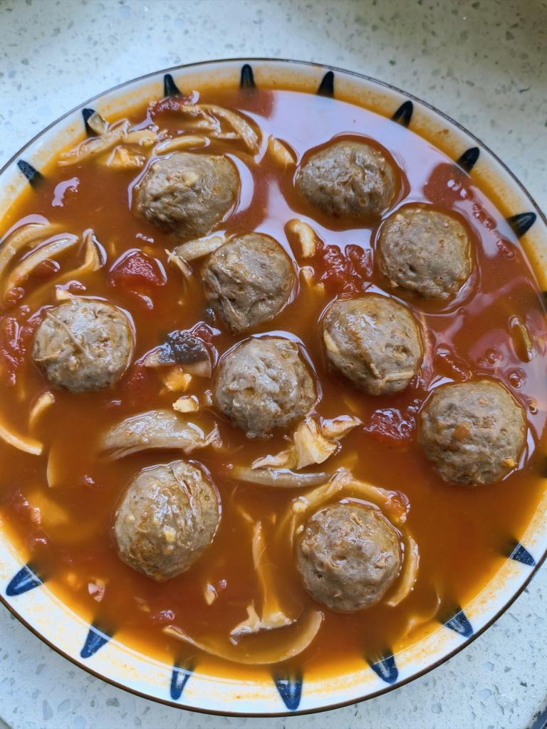 王俊凯番茄牛肉丸子汤