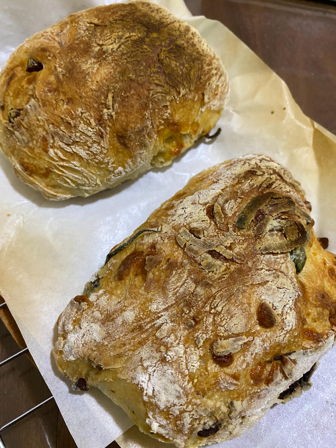 【ciabatta】家庭版恰巴塔，软乎乎的拖鞋面包