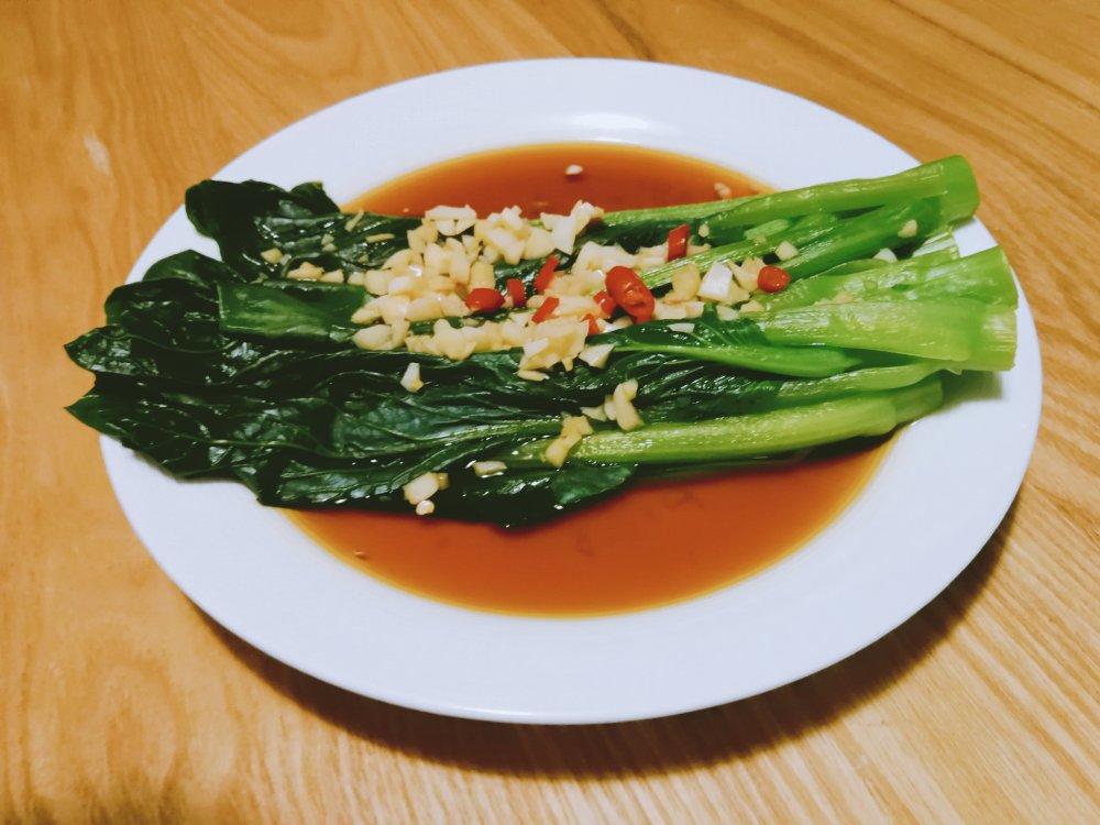 白灼菜心