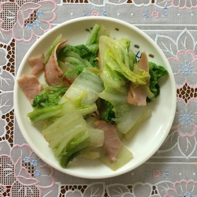 清炒白菜