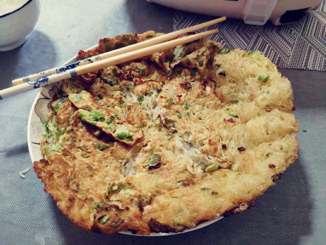 鸡蛋粉丝煎
