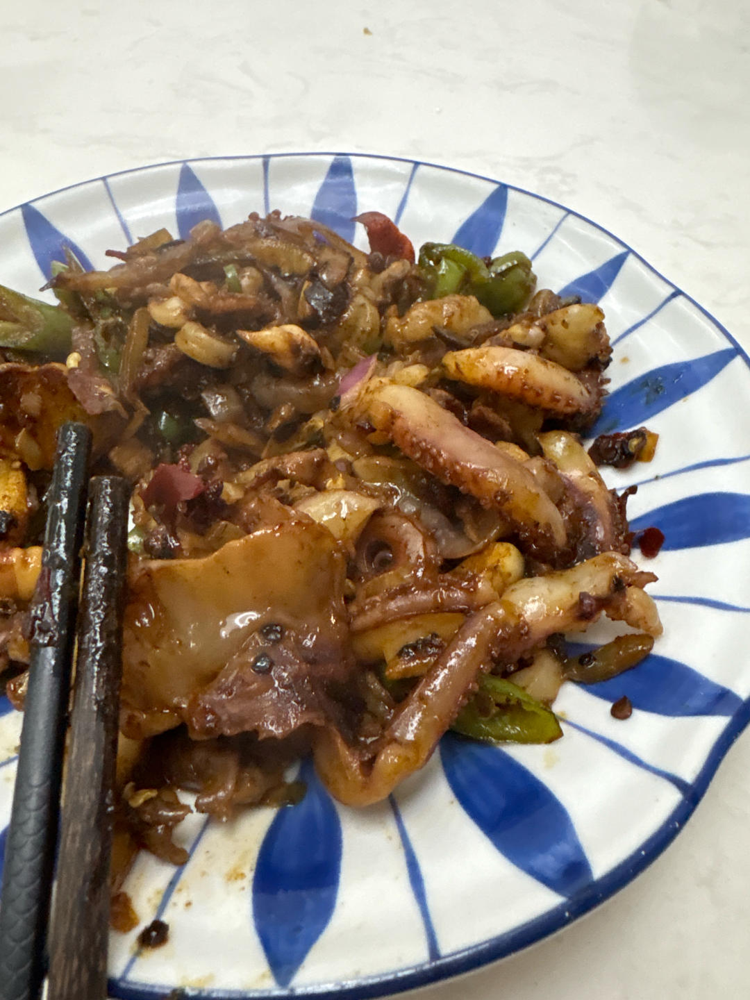 爆炒香辣鱿鱼