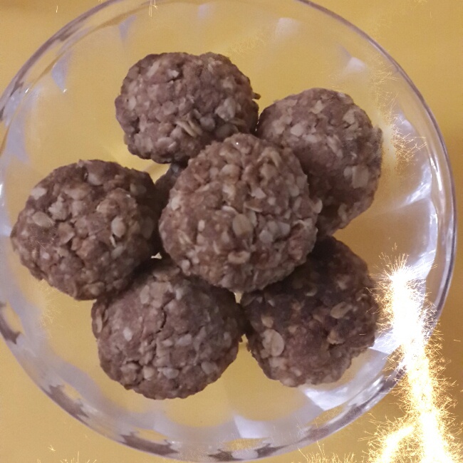 巧克力燕麦能量球