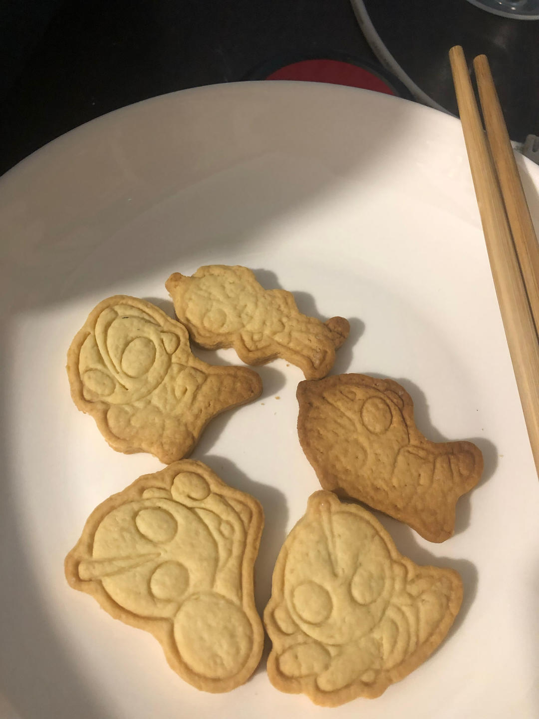 可爱动物黄油饼干(无糖粉)第一次烤饼干