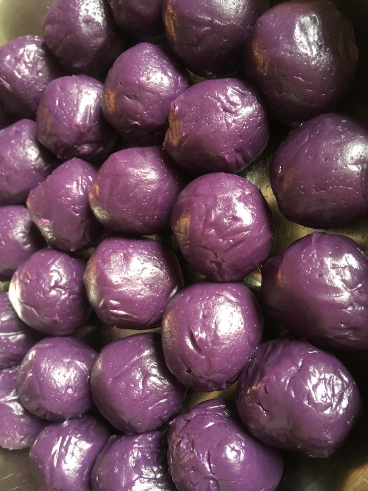 奶香紫薯馅料