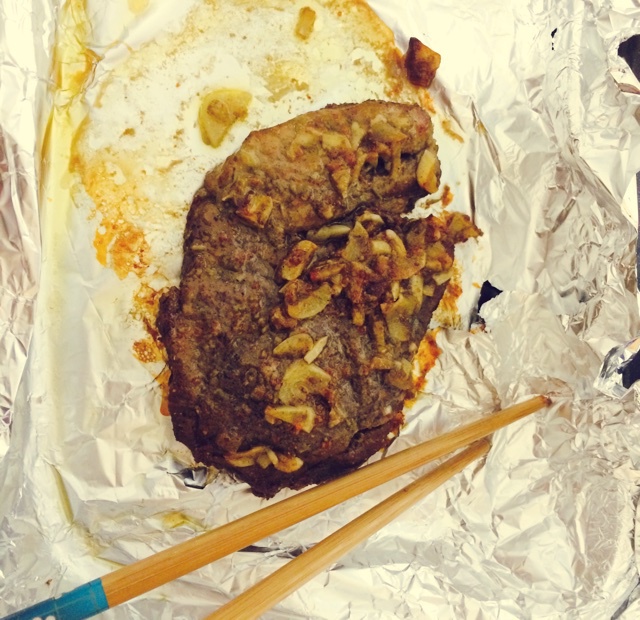 香辣孜然烤羊排