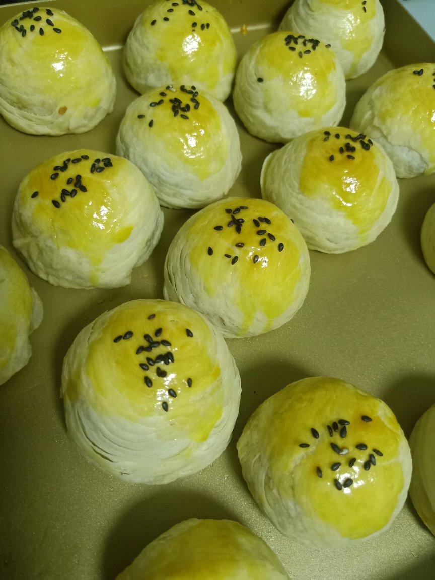 蛋黄酥 | 20个量🍈酥得掉渣渣