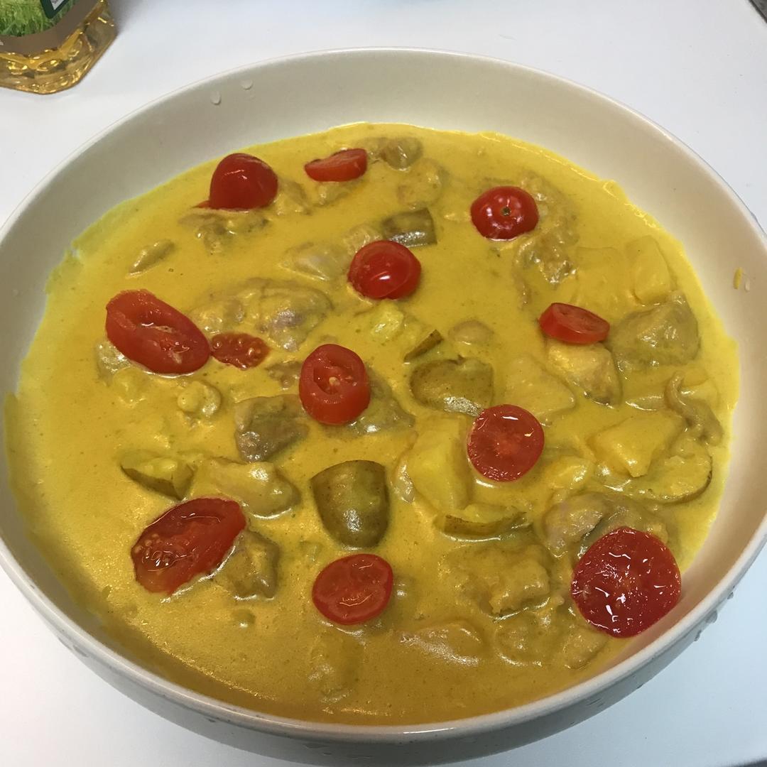 菠萝咖喱鸡【食材包操作说明】