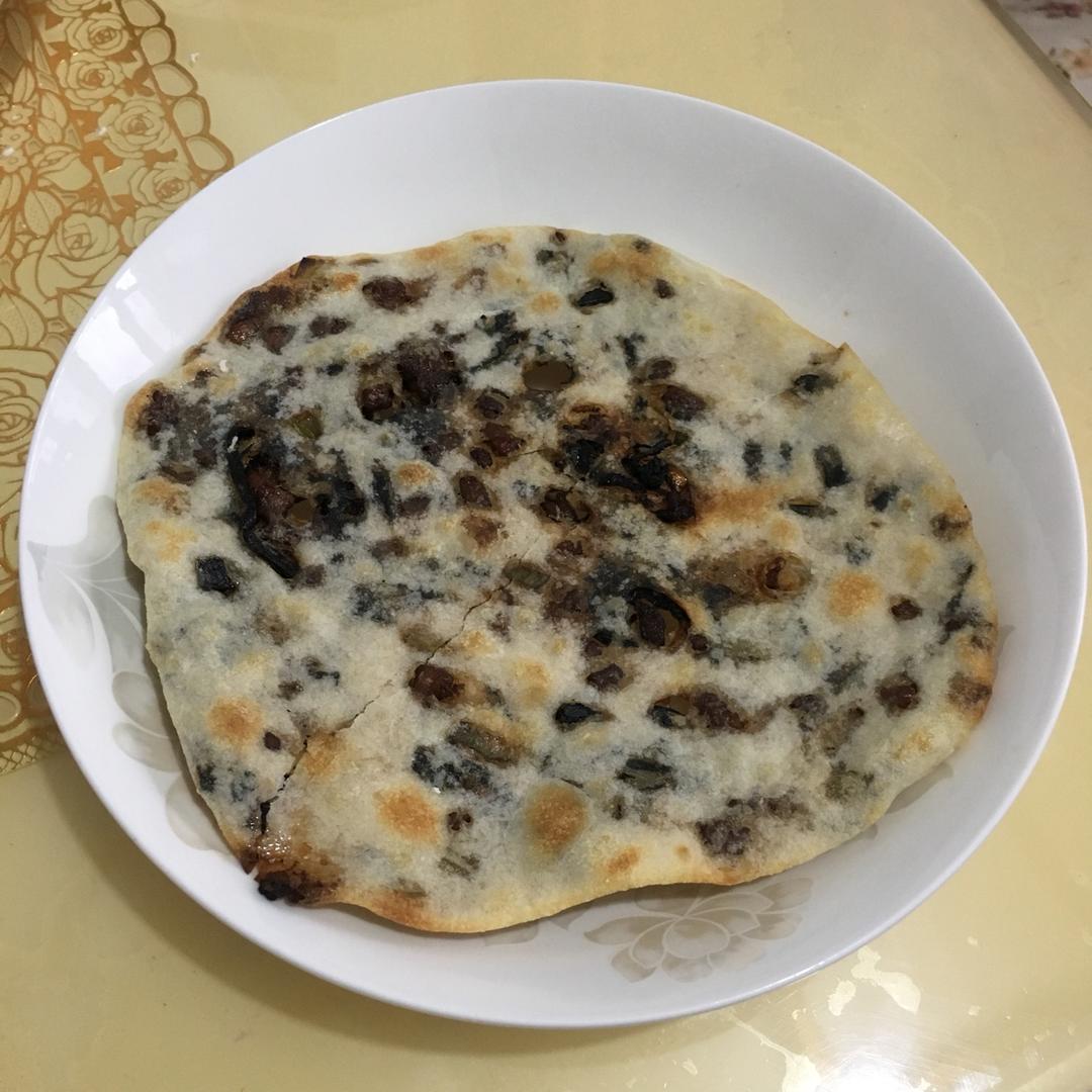 郭喵喵326做的缙云烧饼(梅干菜肉饼)