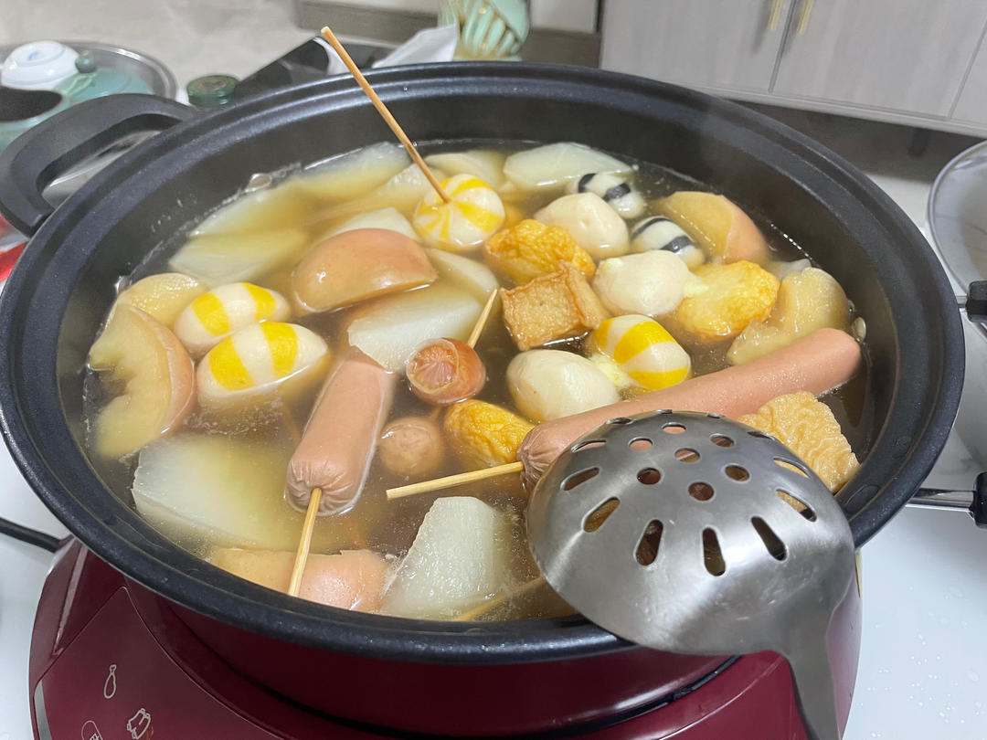 自制关东煮🍢汤都喝光