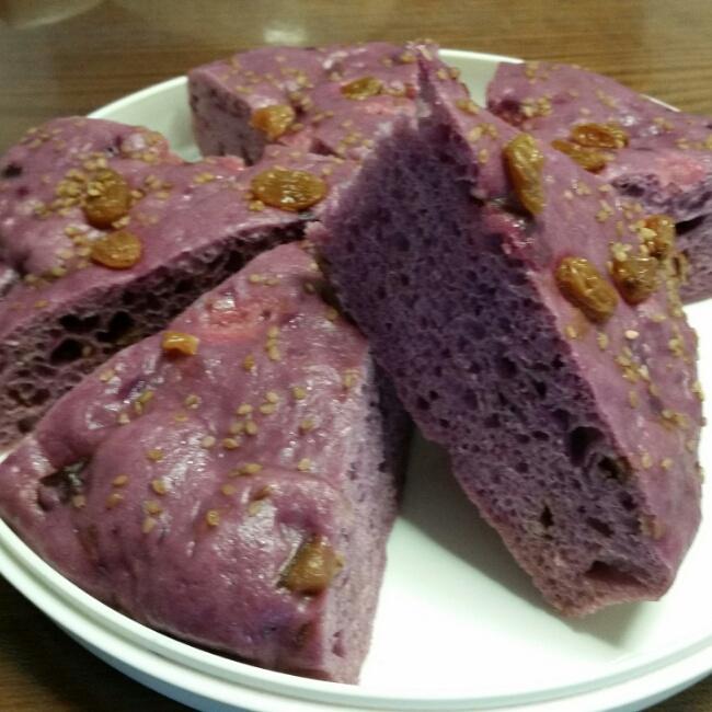 紫薯发糕的做法