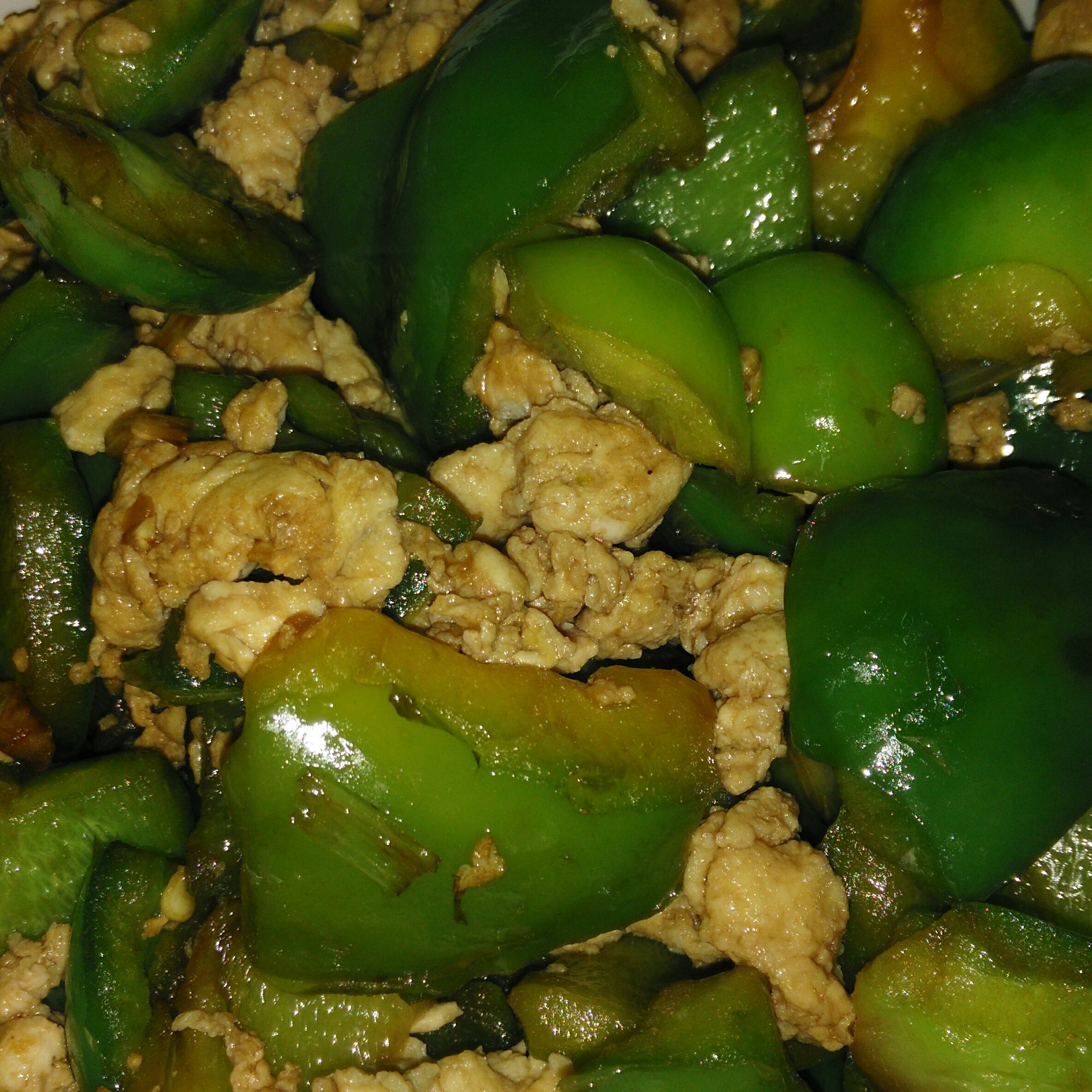 青椒炒鸡蛋