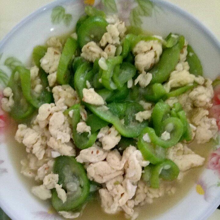 丝瓜炒蛋