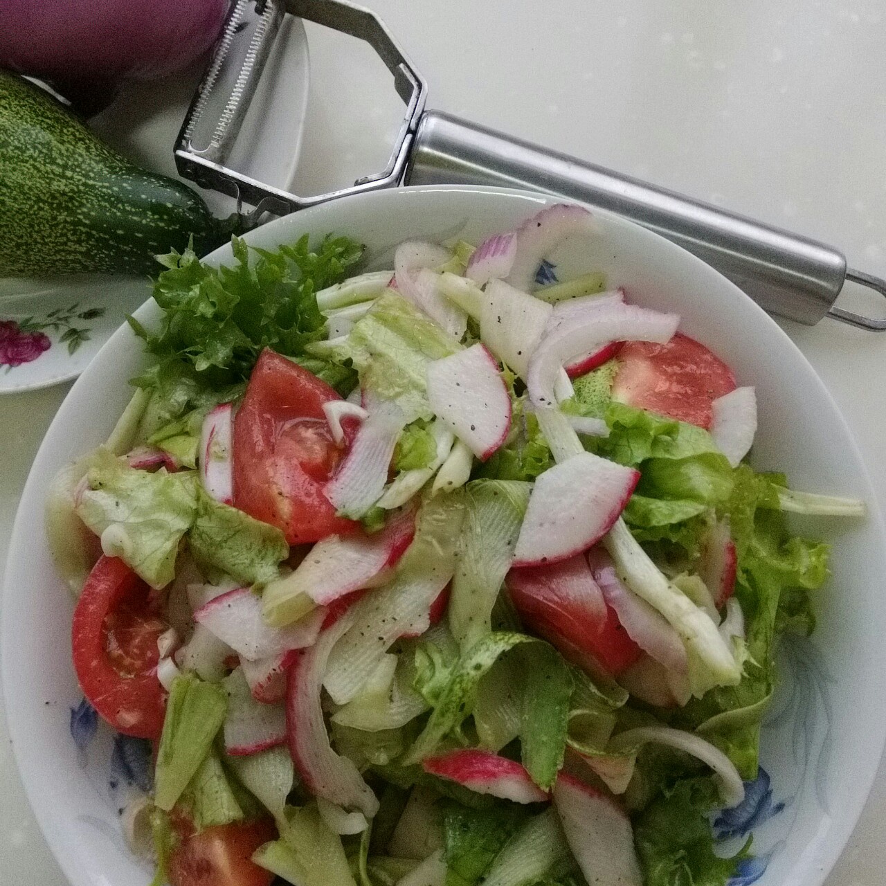 油醋蔬菜沙拉 Salad 'Basic'