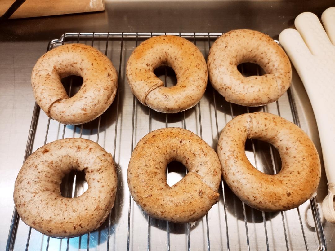 四季减脂神物4⃣️：
酒酿玫瑰贝果