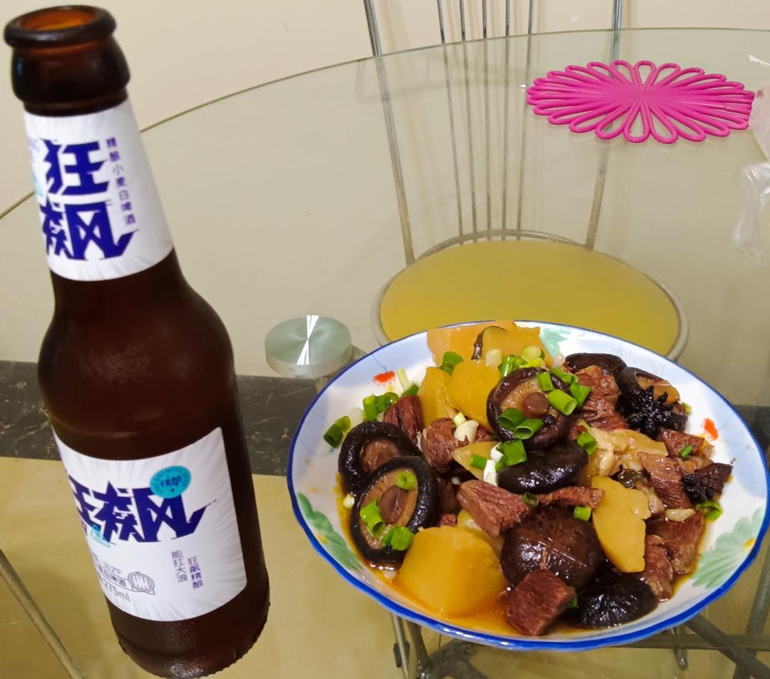 牛肉香菇炖土豆，开启你的狂飙人生