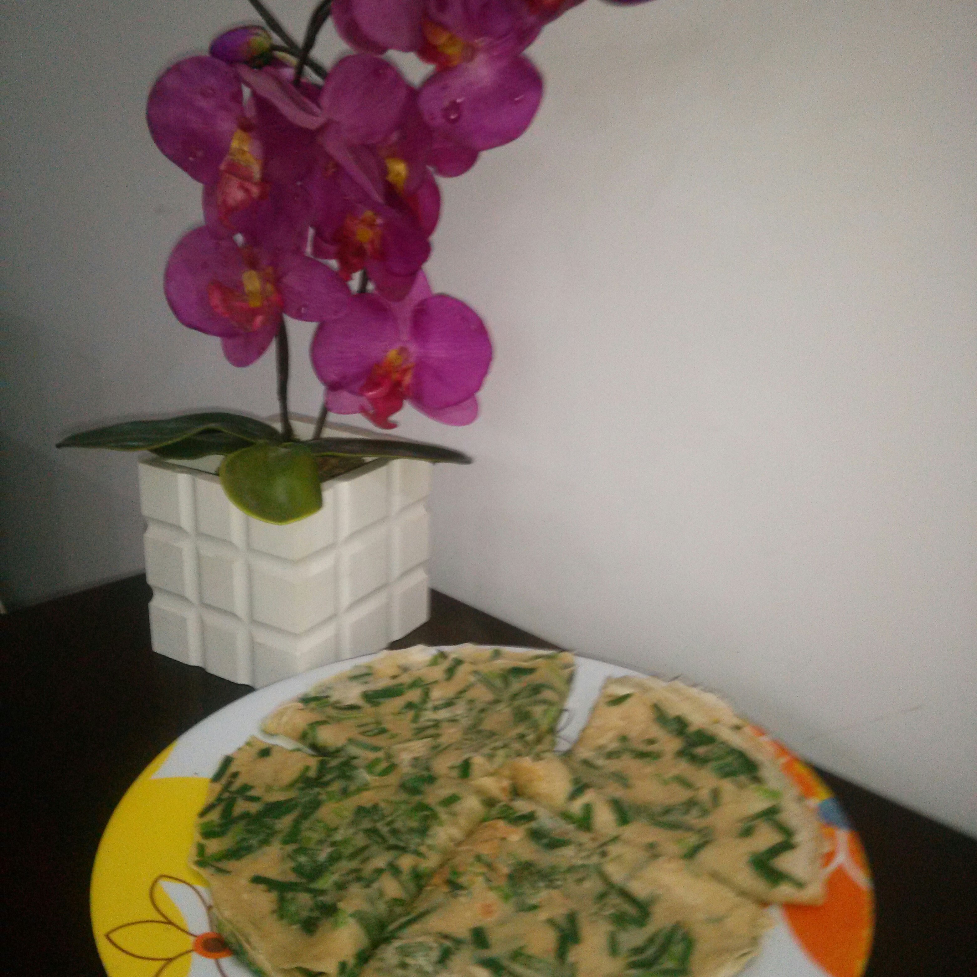 五香韭菜煎饼