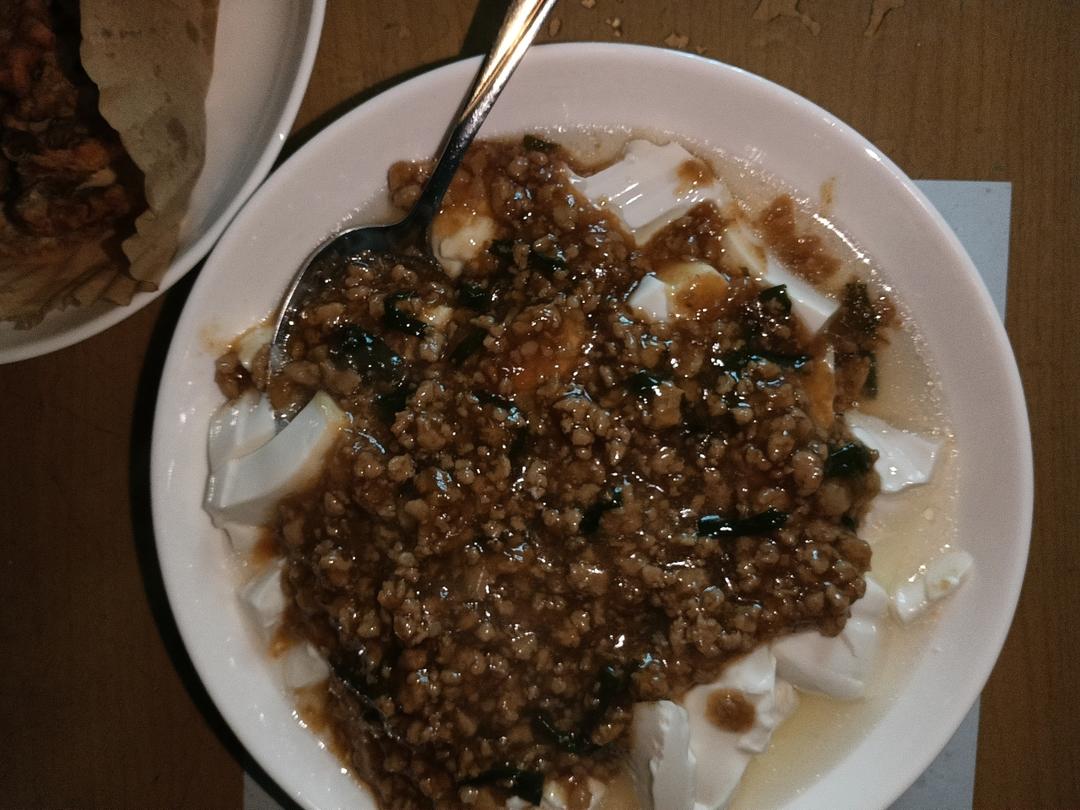 肉末蒸豆腐