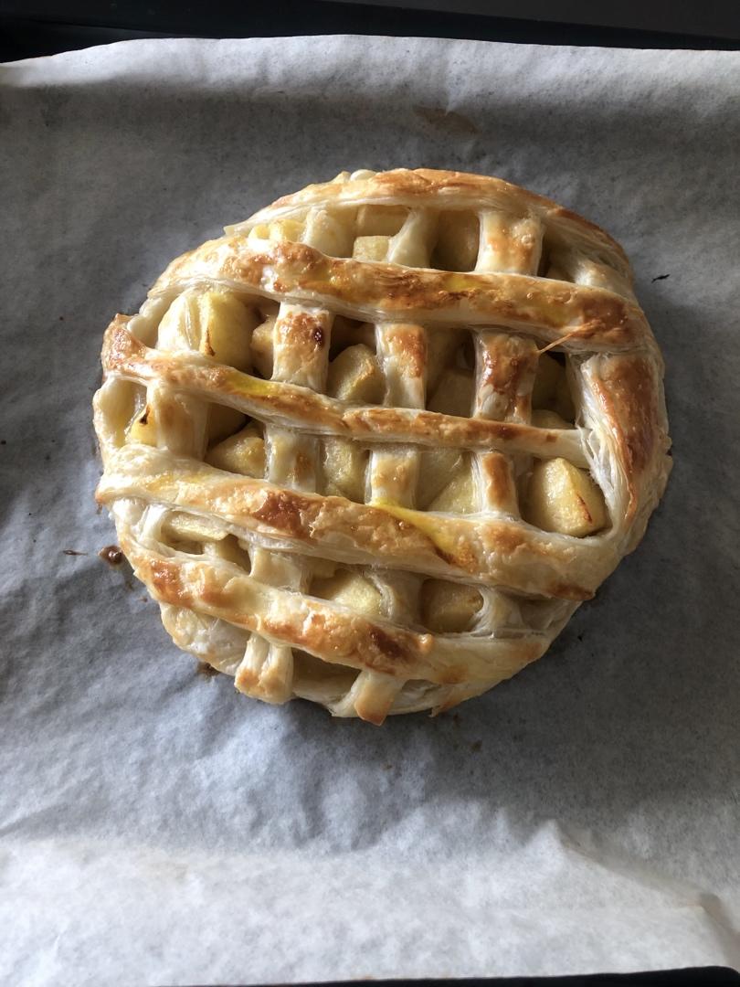 简易快手苹果派