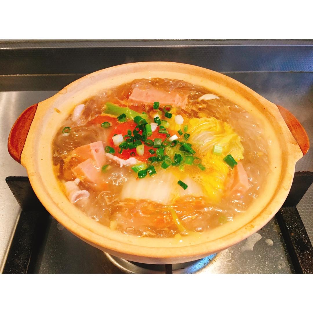 我用心做你使劲吃做的三鲜砂锅米线