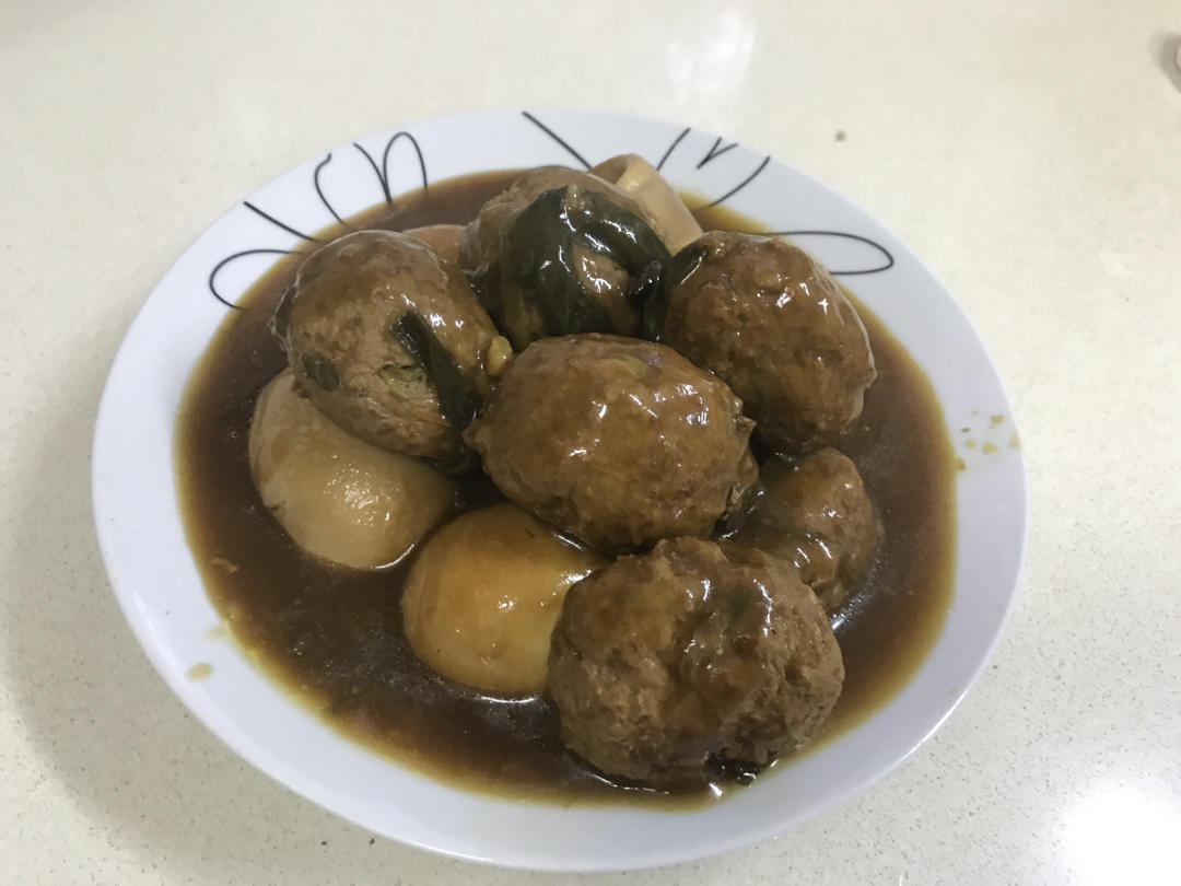 四喜丸子/红烧狮子头 Chinese Meatballs