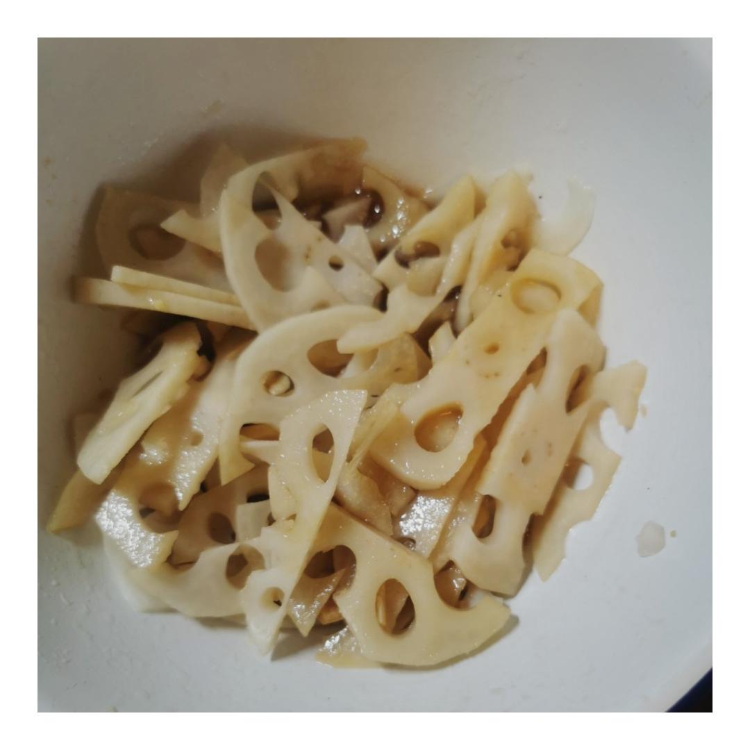 凉拌藕片