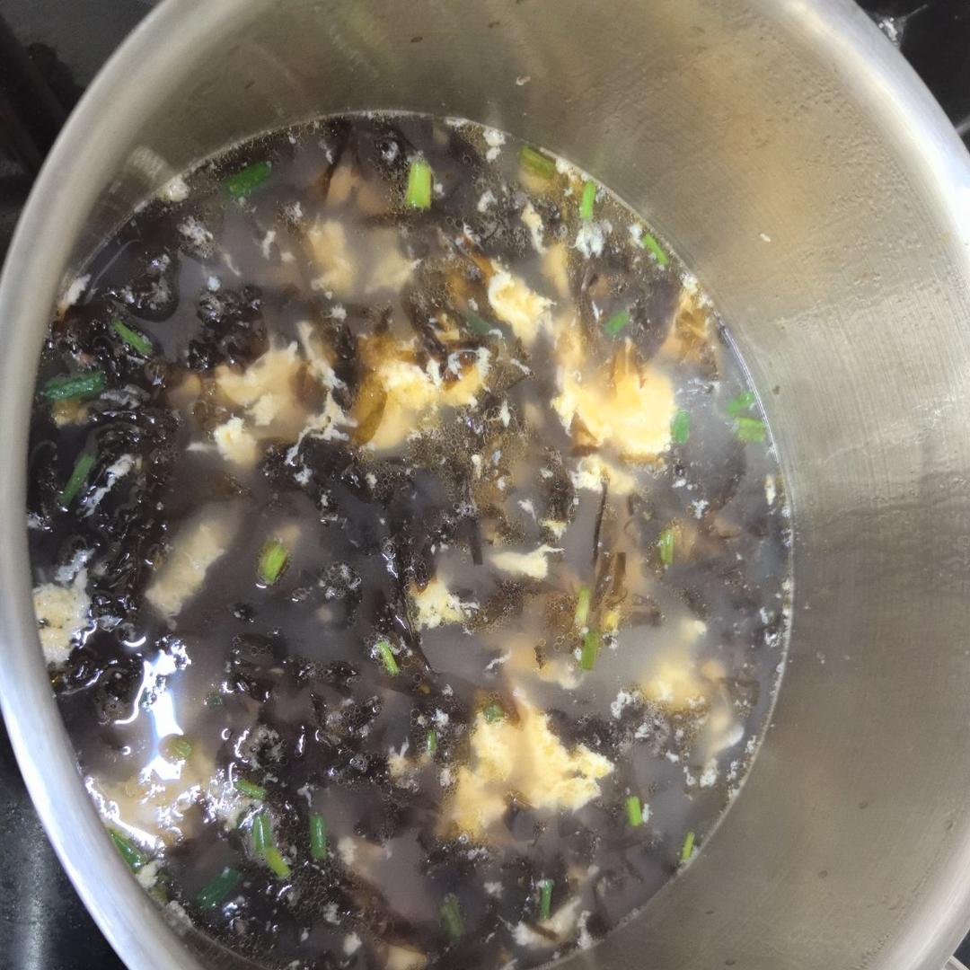妙招紫菜蛋花汤