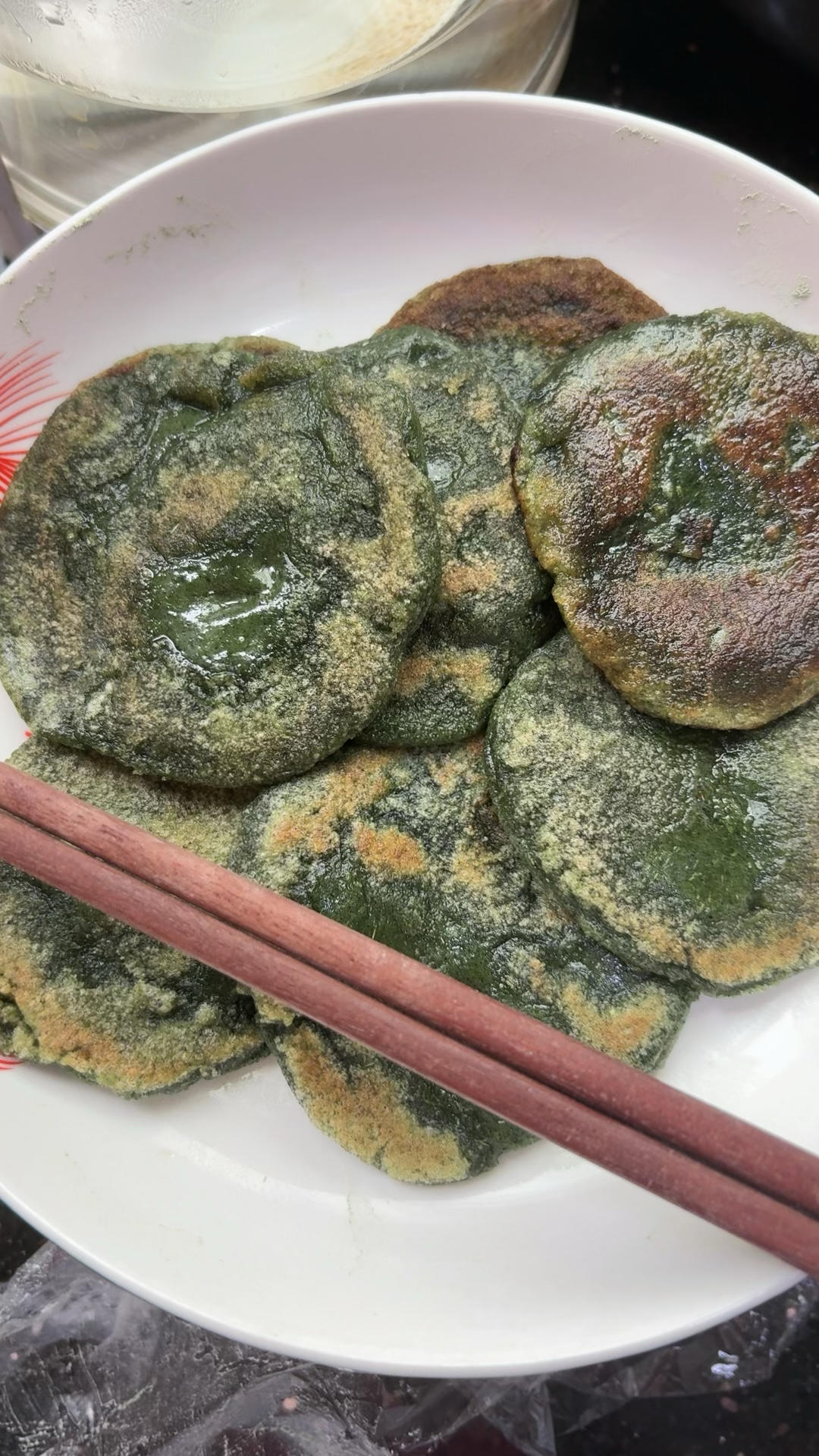 艾草青团（麻薯做法，常温不会变硬）