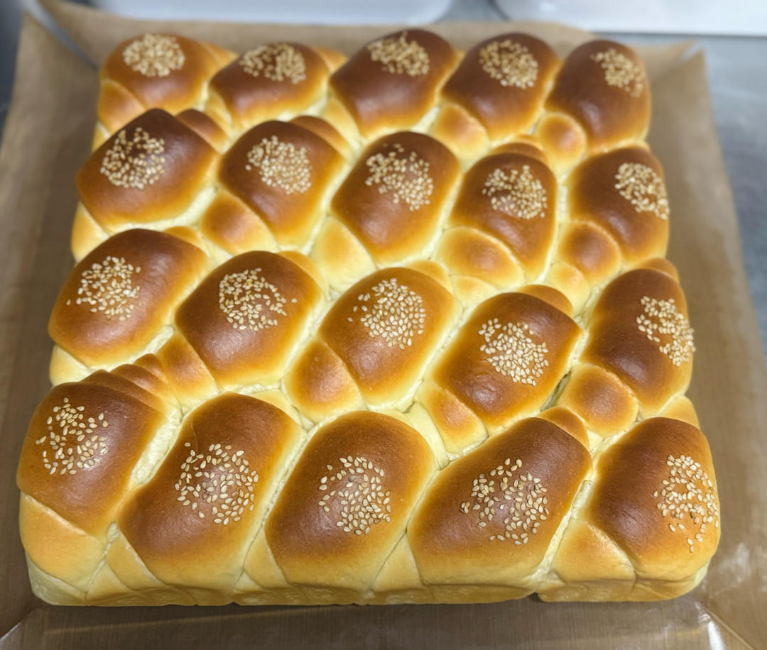 牛奶面包卷（直接法）