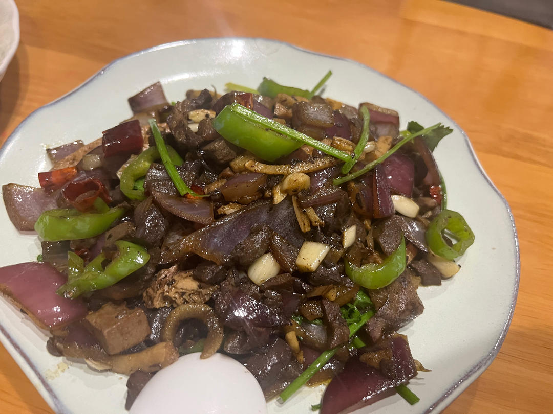 火爆羊杂