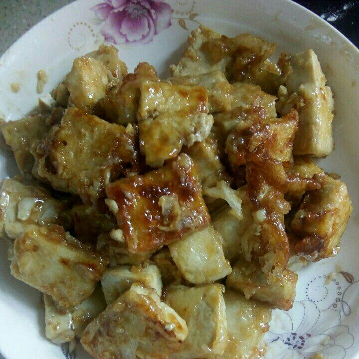 无敌好吃的香煎豆腐