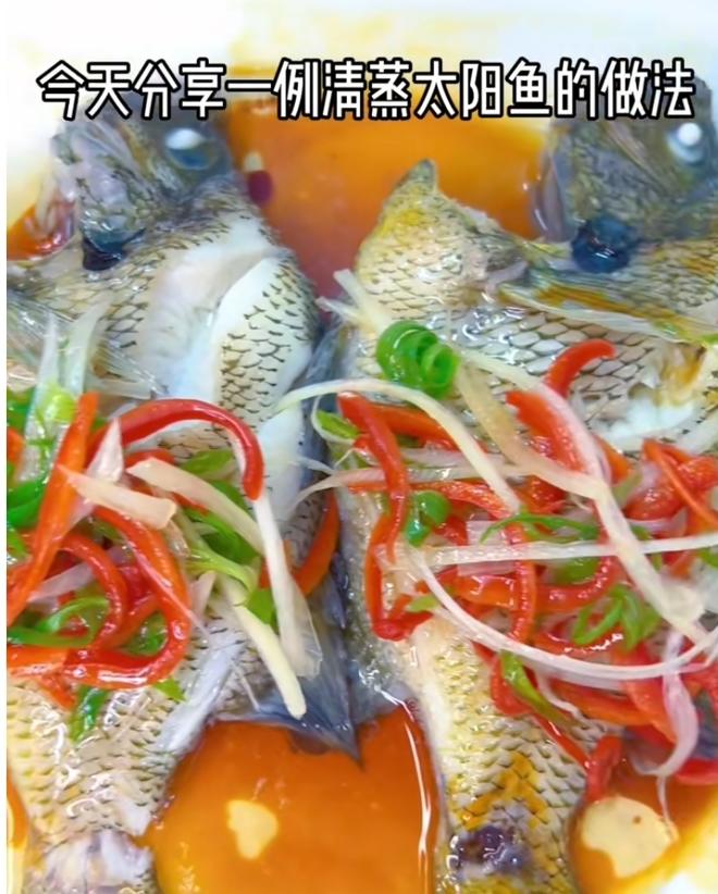 【清蒸鱼】★太阳鱼/原汁原味/下饭菜/快手菜/粤菜/拿手菜的做法