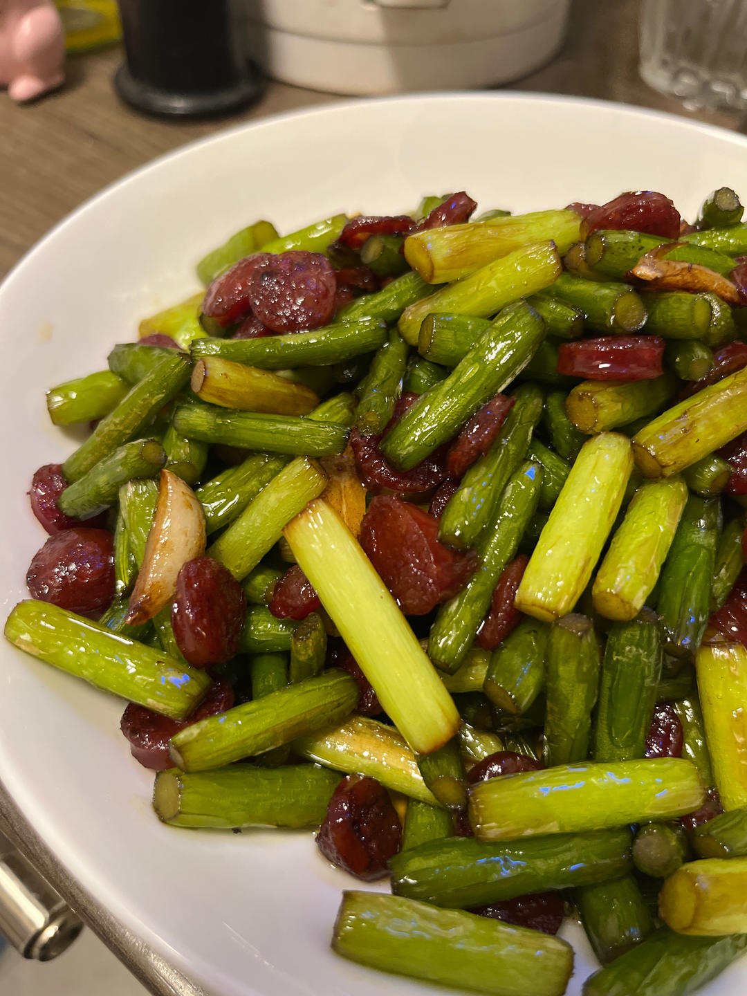 蒜薹炒腊肠