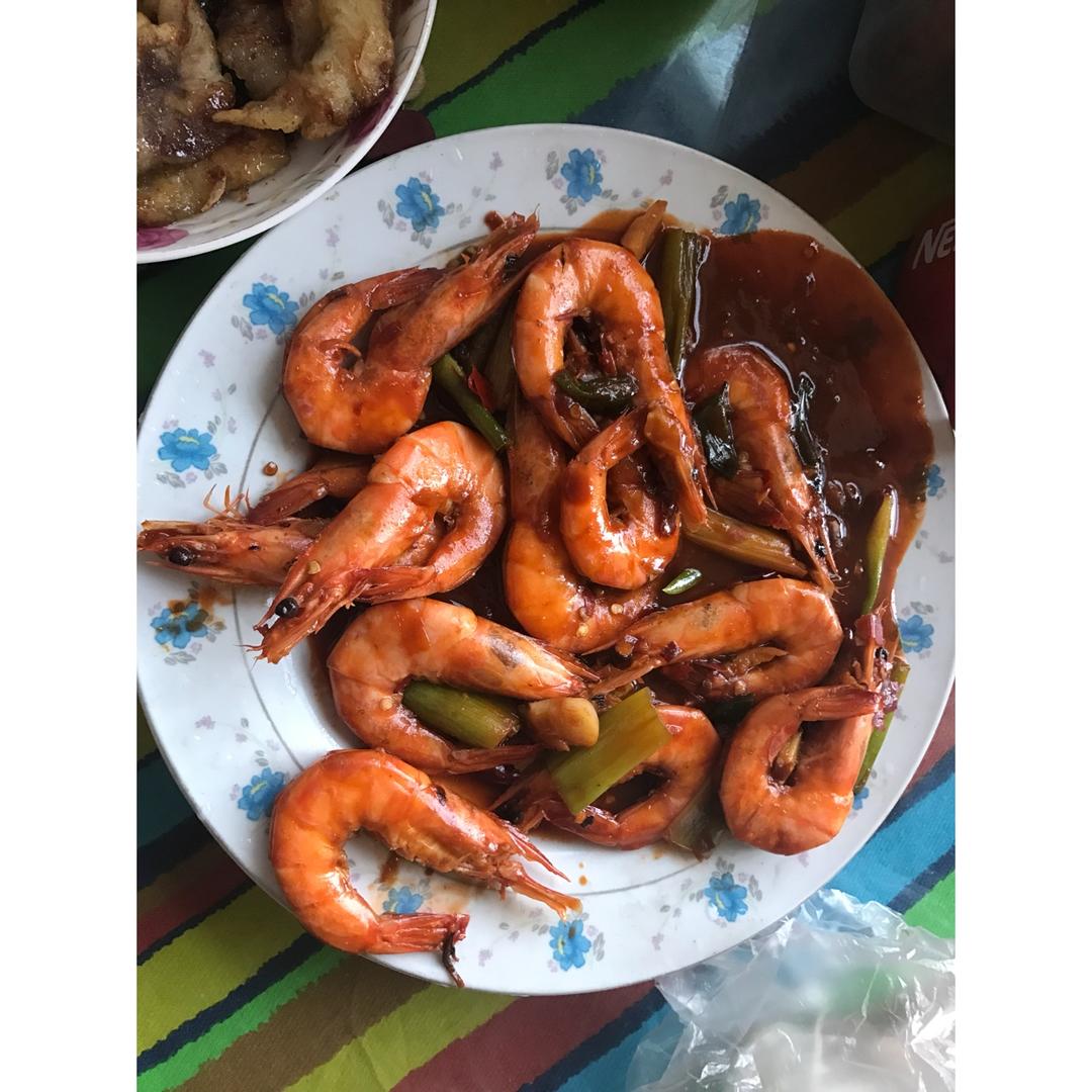 油焖大虾