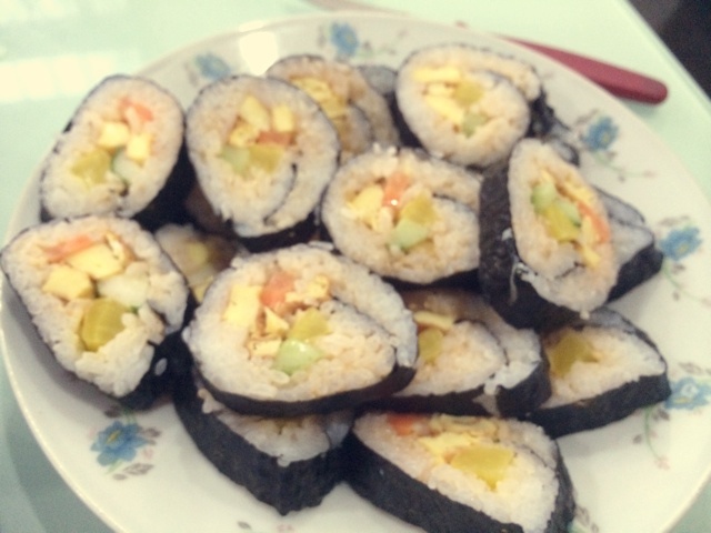 简单寿司/鸡蛋寿司/反转寿司/花样寿司/紫菜包饭