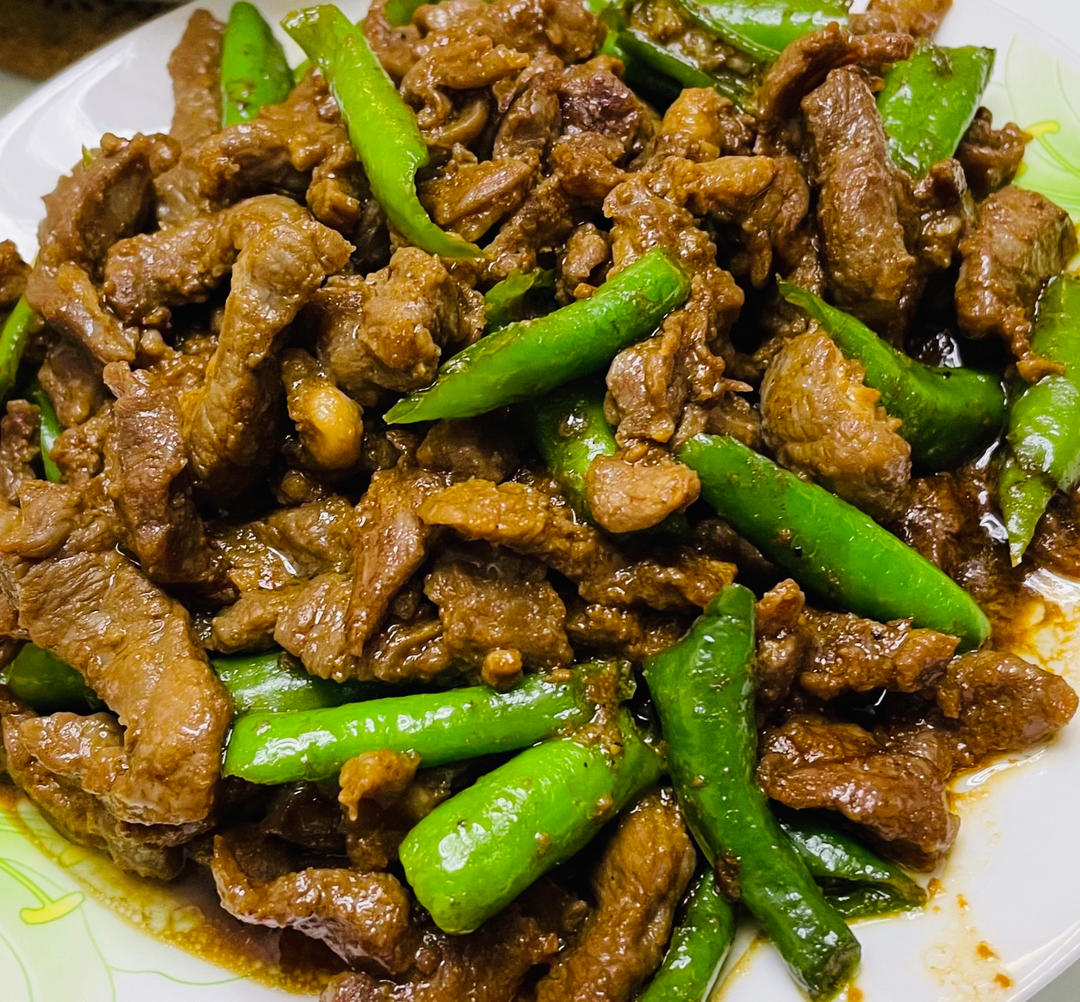 杭椒牛柳黑椒牛柳 终于找到炒出嫩牛肉的办法了 肉片肉丝都适用