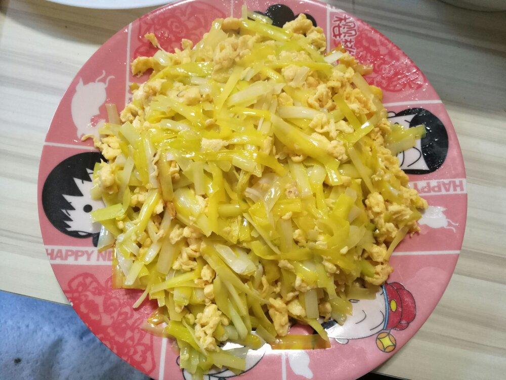 韭黄炒蛋
